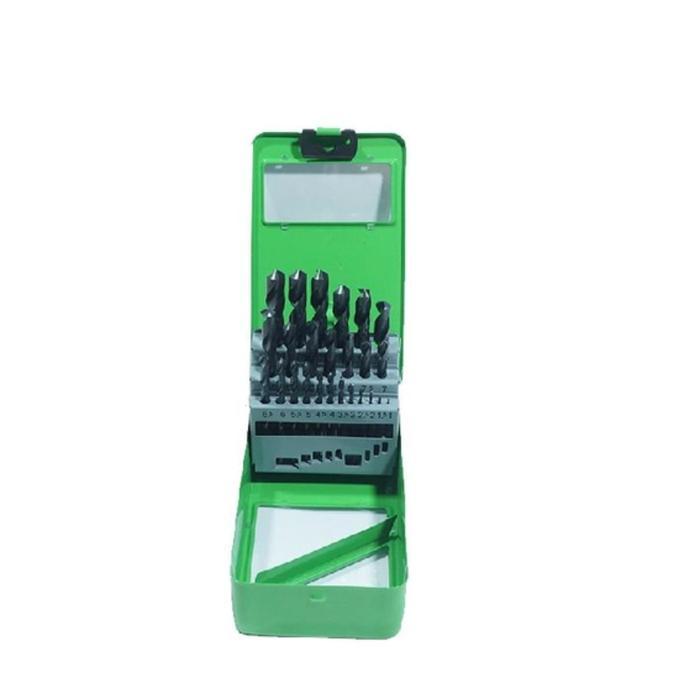 RYU Drill Bits HSS Pro Set – Mata Bor Besi Set Ukuran 1 - 10 MM 9 ( 19 PCS ) DAN 1–13 mm ( 25 PCS )