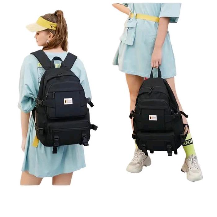TAS RANSEL WANITA DESTY TR105 Canvas Kanvas donatello