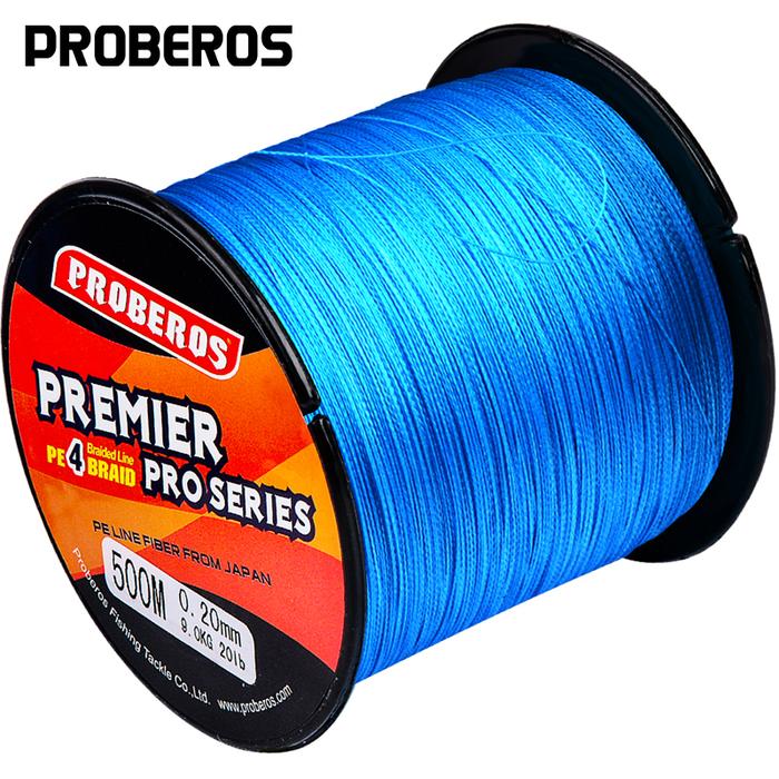 PROBEROS Fishing Lines 300M-500M-1000M Multifilament PE Line Braided