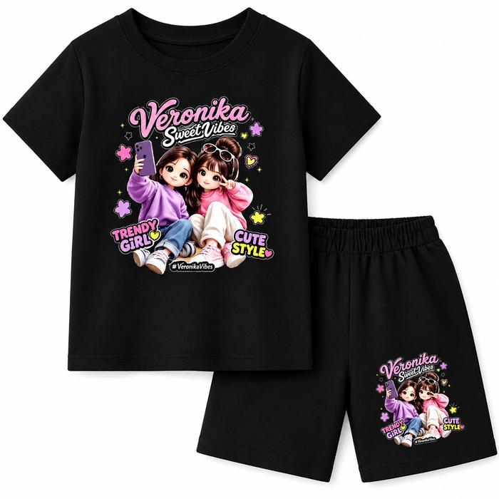 Kaos Setelan obh combi sachet UMUR 2-13TAHUN