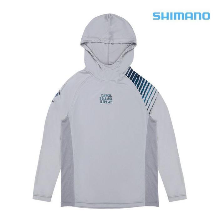 JERSEY HOODIE SHIMANO LS CATH RELEASE REPEAT 2023 | BAJU MANCING