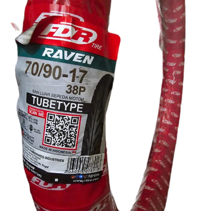 ban FDR tipe raven 70/90-17 TT
