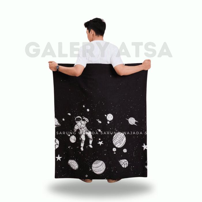 Sarung Exlusive motif Astronot sobat gurun printing dewasa