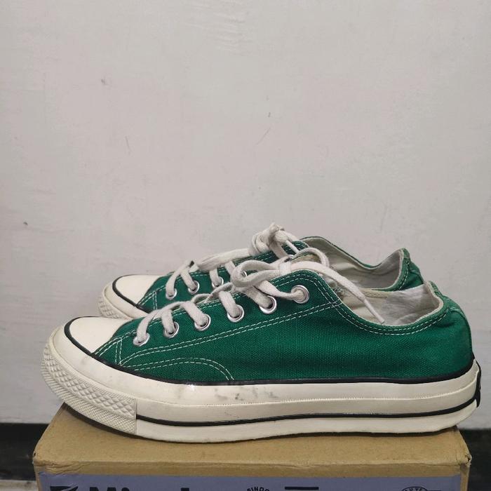 Converse CT 70s Low Canvas green size 6½ bekas second