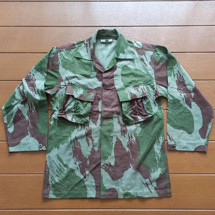 KEMEJA PDL KORPS MARINIR TNI-AL JADUL LORENG RAWA, ORIGINAL JATAH 2006, UKURAN B ( BESAR ) ± 16½ SIM