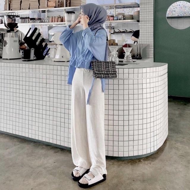 COD Fashion -  SORELA TOP SERUT / ARABELLE TOP / JENNIE BLOUSE / SORELLA BLOUSE WANITA  - NN Fit Kat