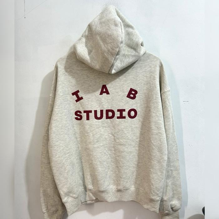 Hoodie “IAB Studio” Grey Colour