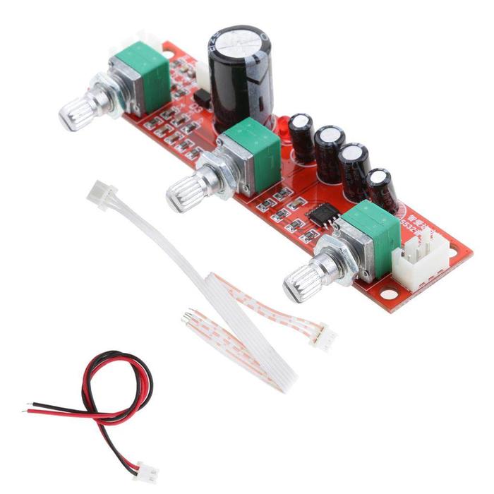 LazaraHome NE5532 Preamp Kit Papan Nada Amplifier Modul Kontrol