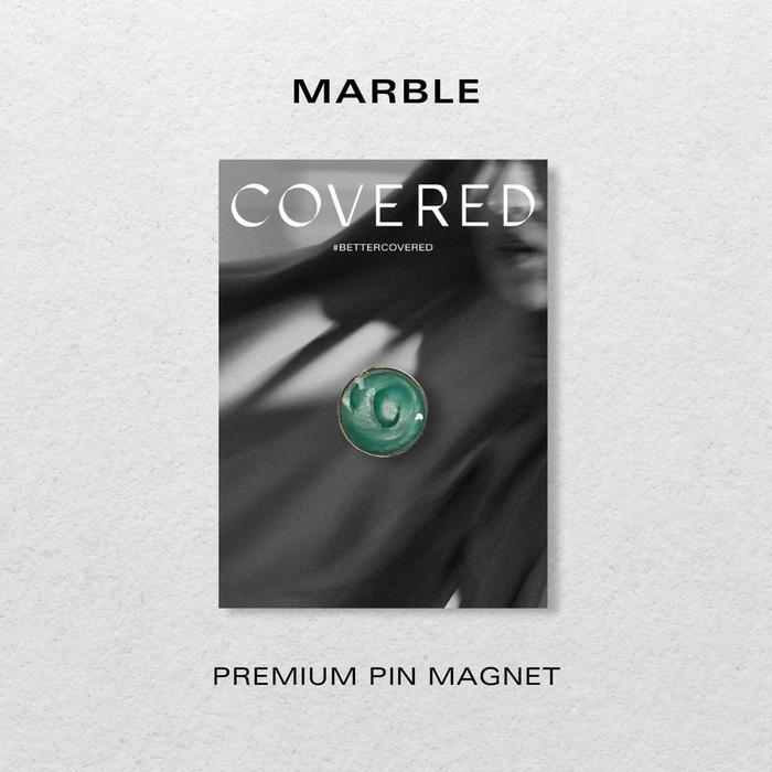 Marble Hijab Pin Magnet | Peniti Hijab | Aksesoris Hijab