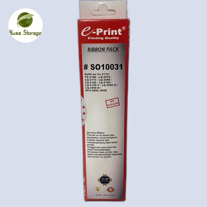 Ribbon Pack S010031 FX LQ 2170 2180 2190 e-Print Refill Pita Printer 30 Meter