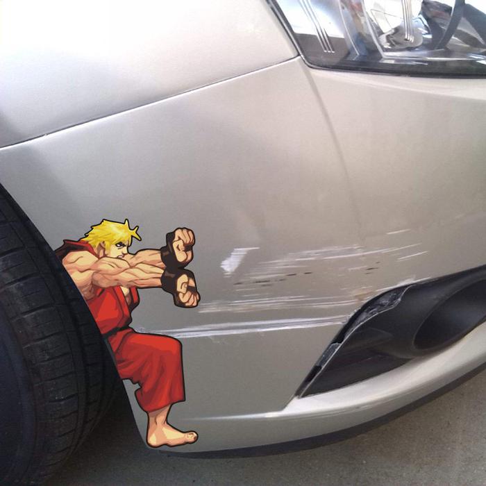LYKX Cartoon King of Fighters Street Fighter Game Anime Stickers