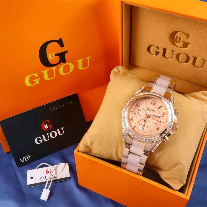jam tangan wanita guou ori