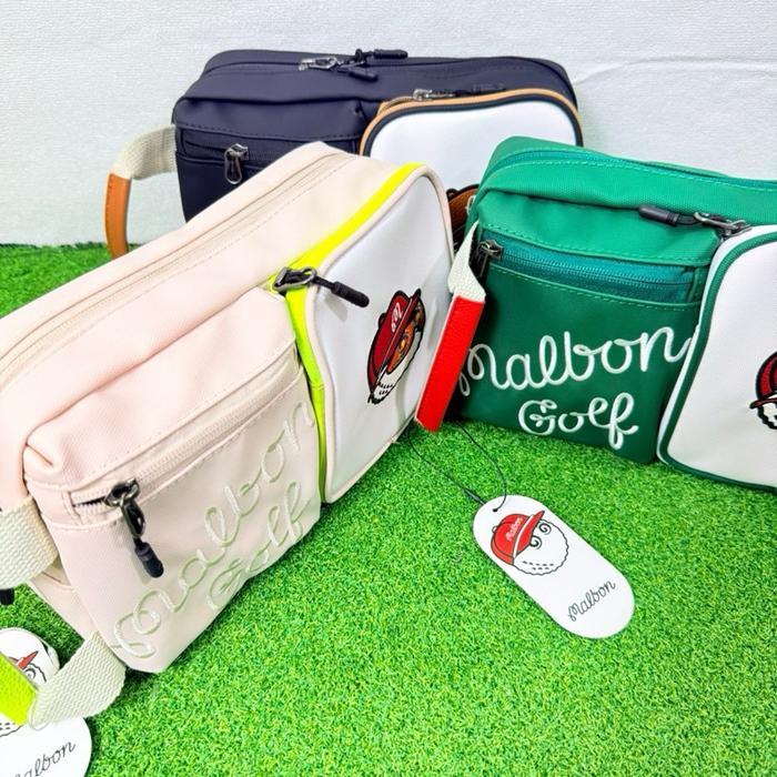 PREMIUM Tas Bola Hand Bag Golf New Import Many Collor Character - Pouch Ball Golf Import