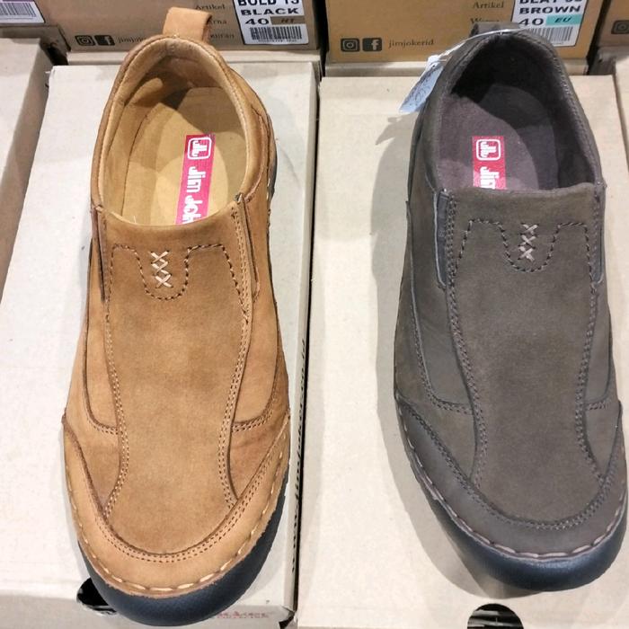 Brand Jim Joker Sepatu SlipOn Haper 73 Coffee / Brown