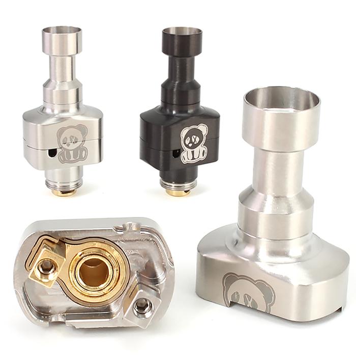 SXK Panda 2.1 Wick'd Omega RBA Bridg`D 316SS Airflow Pins