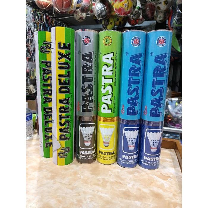 shuttlecock pastra kok pasta biru pastra hijau pastra silver pastra deluxe original