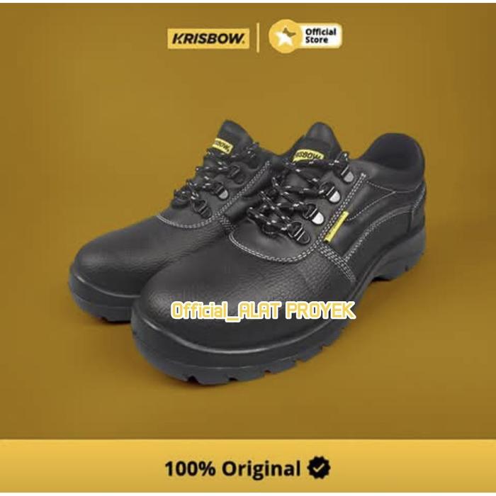 TERMURAH Sepatu Safety Krisbow ARGON 4" || Safety Shoes Krisbow ARGON 4" || Sepatu Safety Krisbow