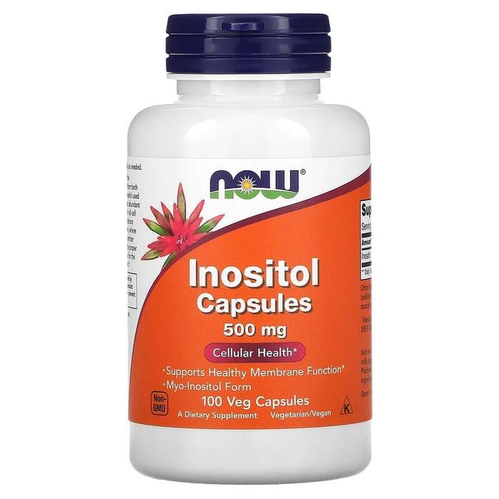Original Now Foods Inositol 500Mg / Myo-Inositol / Insulin & Lipid Metabolism