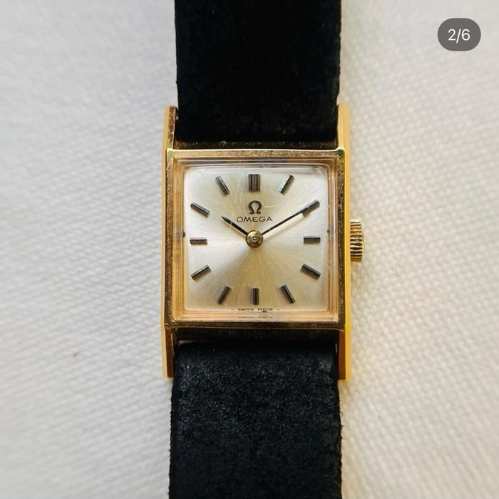 Jam tangan Omega De Ville, Manual Winding Movement, Ladies Classic Watch