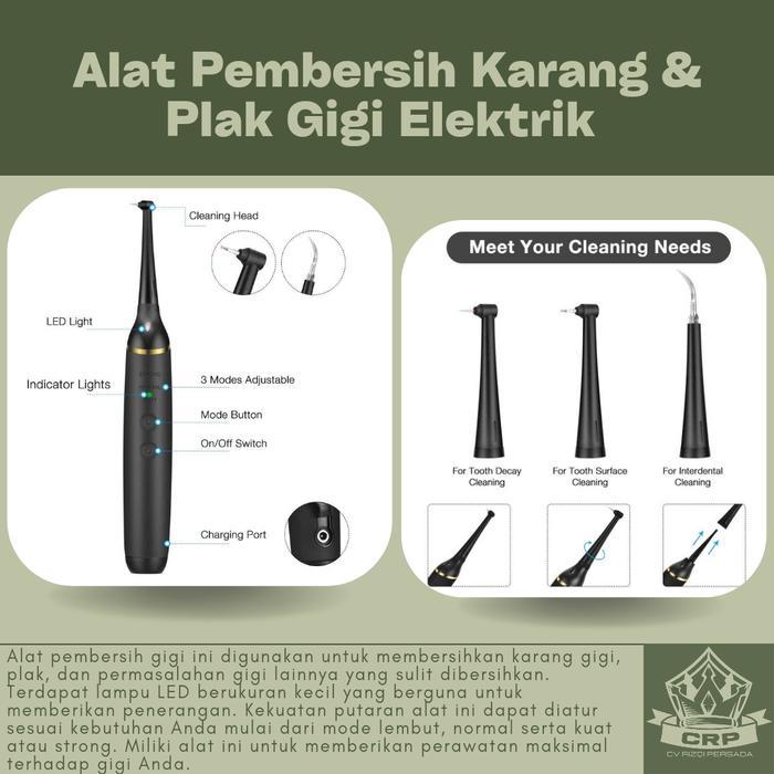 Promo Dental Scaler Scaller Potable Non Led M3 Pembersih Karang Gigi