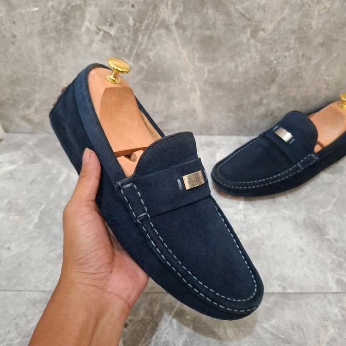 Sepatu Gucci Original loafers casual santai second bekas preloved Pria not sneakers boot louis vuitt