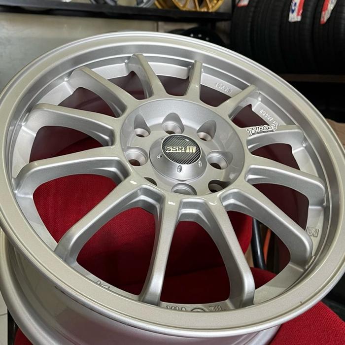 Velg Ssr Type-f  Ring 15 Pcd 4x100 4x114 Lebar 6.5 et 40