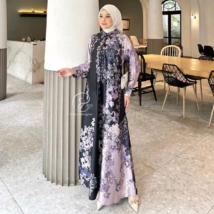 DYN - Queensa Dress (Romantika Series | Serenade of The Sea 2025 collection) DYN CLOTHINGLINE Gamis 