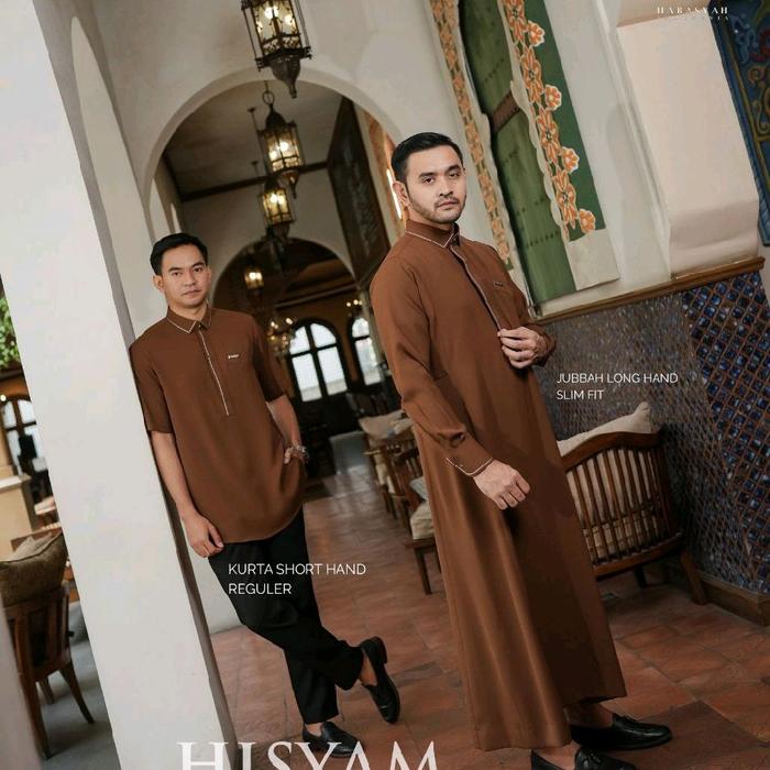 Jubah Hisyam [CARAMEL] HABASYAH