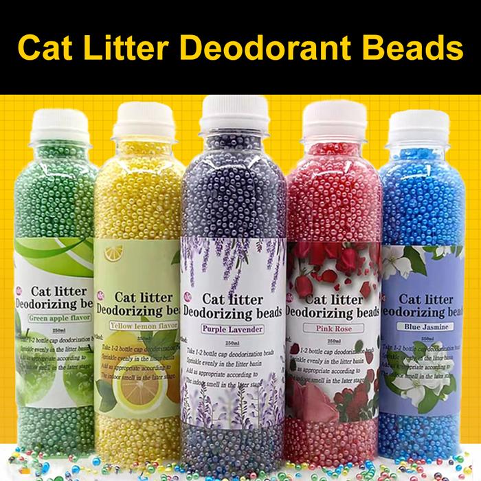 250ml Cat Litter Deodorant Beads For Kitten Toilet Artifact Pet Odor