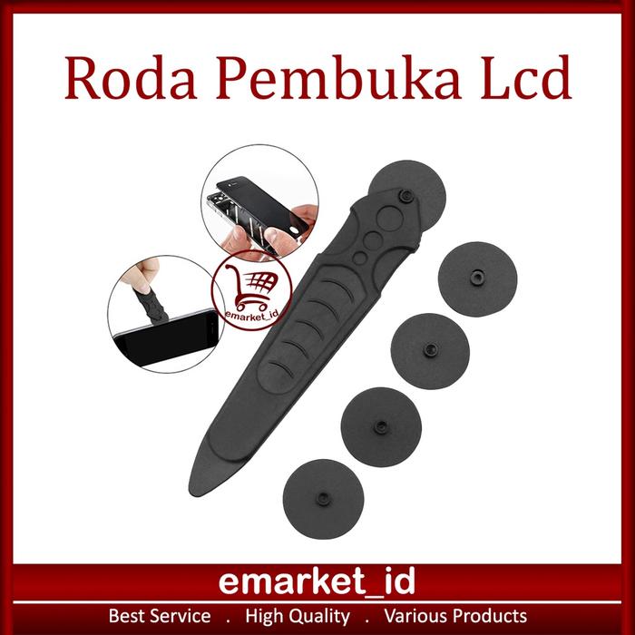 Alat Pembuka LCD iMac / Opening Wheel Tool / Prying Case Roller Crowbar Repair Kit / Roda Reparasi