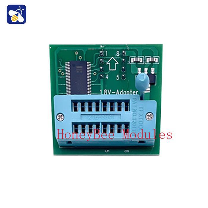 Ch341B Programmer Adapter+Soic8 Adapter+ Sop8 Clip With Cable+1.8V Adapter Eeprom Flash Bios Usb Ele