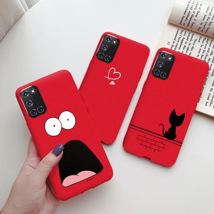For OPPO A52 A72 A92 Case Silicone TPU Soft Cover Phone Case For OPPO