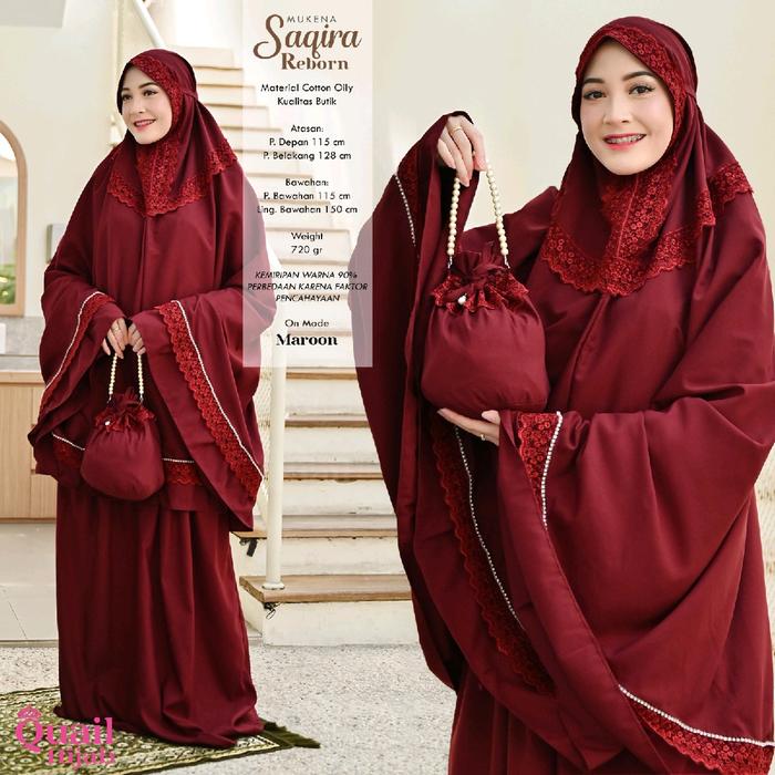 MUKENA SAQIRA REBORN BY QUAIL MATT CATTON