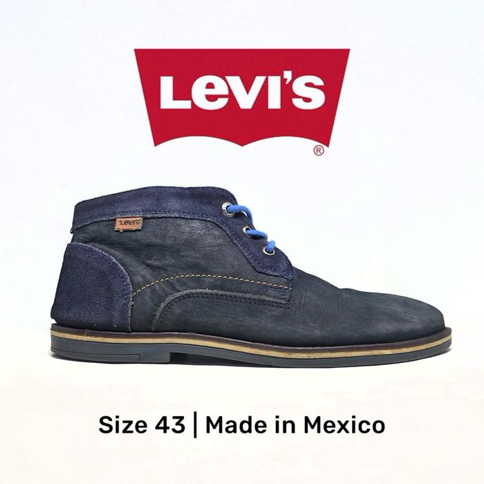 Sepatu Levis Made in Mexico Chucka Boot Levi’s Size 43