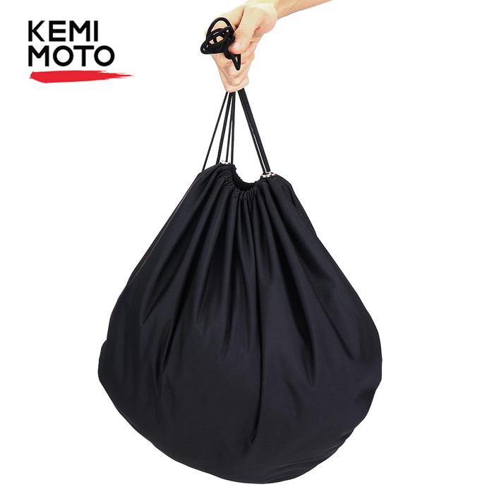 KEMiMOTO Universal Motorcycle Bicycle Helmet bag Top Cases Drawstri