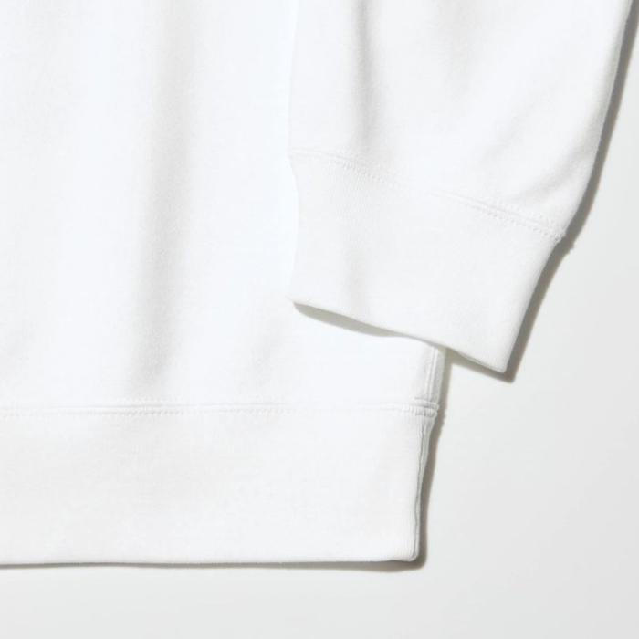 Crewneck Uniqlo Snoopy | Sweater Peanuts 01 White