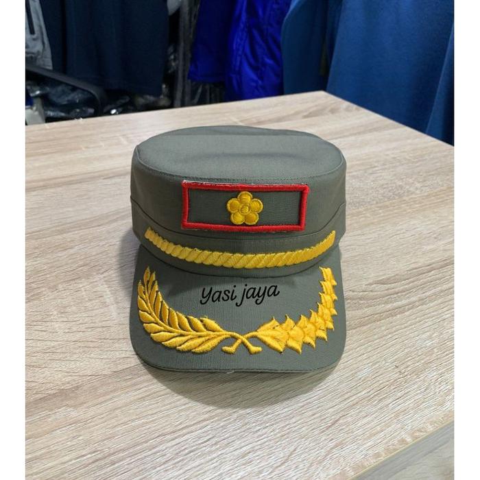TerLaris TOPI KOMANDO PDL SATPOL PP | GOL-3D | bahan asli ripstok kotak" satpol pp kualitas bagus, f