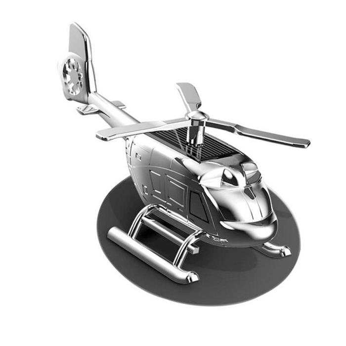 Solar Rotating Helicopter Aromatherapy Decorative Helicopter Home