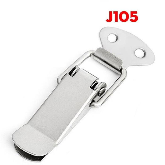 KAITAN PETI STAINLESS STEEL 76MM SPRING LOADED GRENDEL KLEM KOPER TOGGLE LATCH BEMPER MOBIL