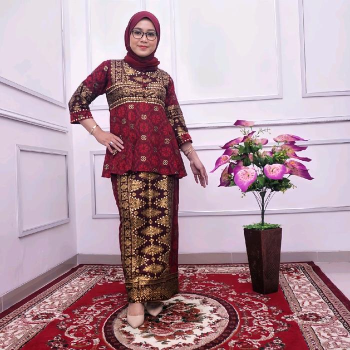 BAJU SONGKET - Batik Songket Wanita Prada BabyDol/Chibi