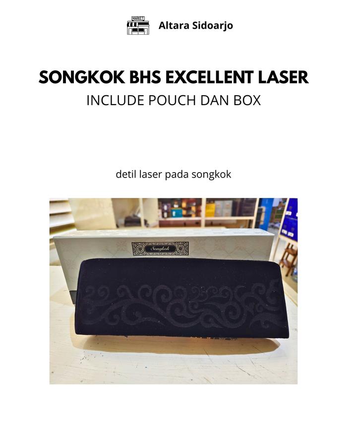 Songkok BHS Excellent Laser – Elegan & Premium