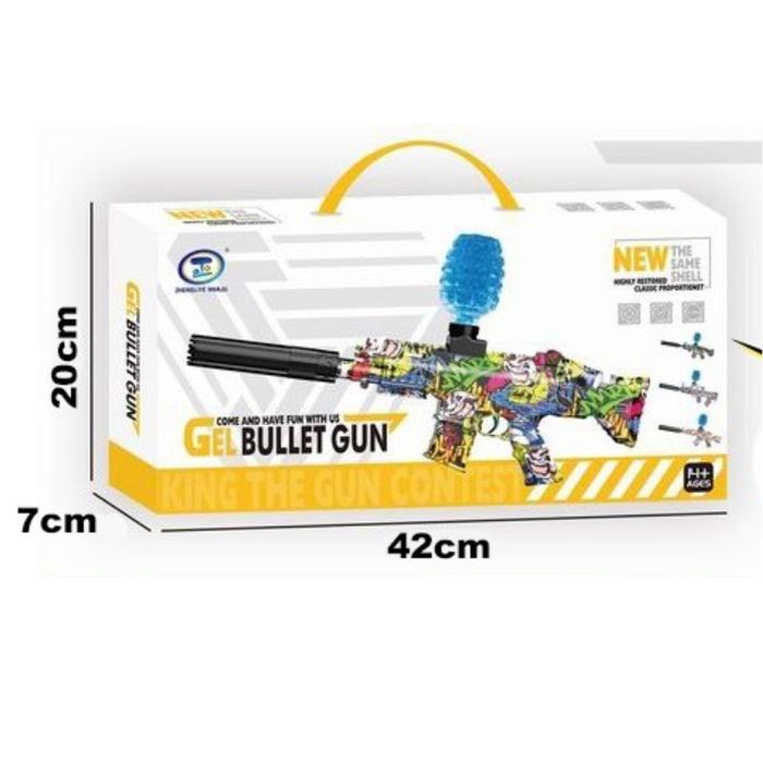 Mainan Anak JQ3099B M416 / JQ213B SCAR ELECTRIC CONTINUOUS FIRING Mainan Tembakan Outdoor Bubble Wat