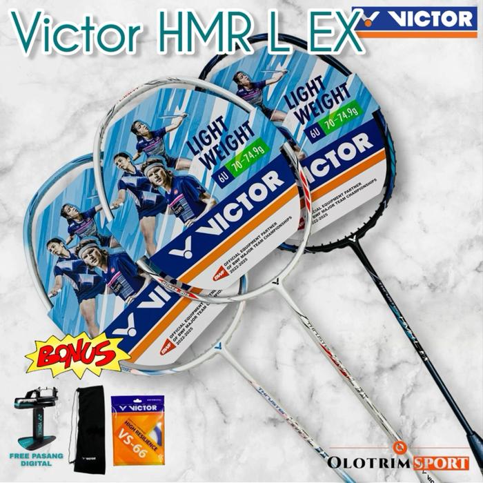 Raket Badminton VICTOR THRUSTER HMR L EX 6u 5u TK Original