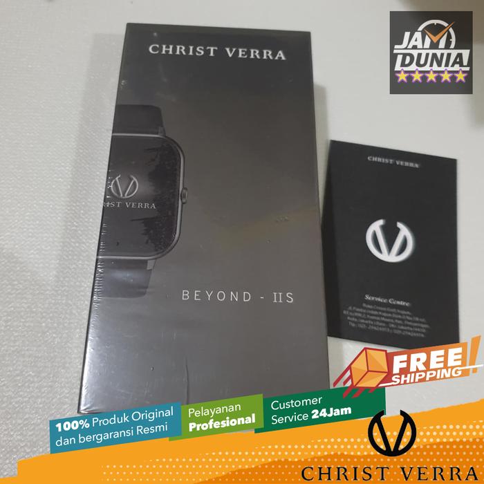 JAM TANGAN CHRIST VERRA CV BEYOND 0236 BLK JAM DIGITAL UNISEX RS LA