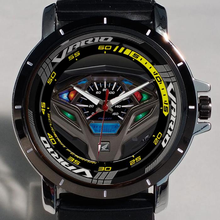 Jam Tangan Pria Custom Speedometer Vario New art 2
