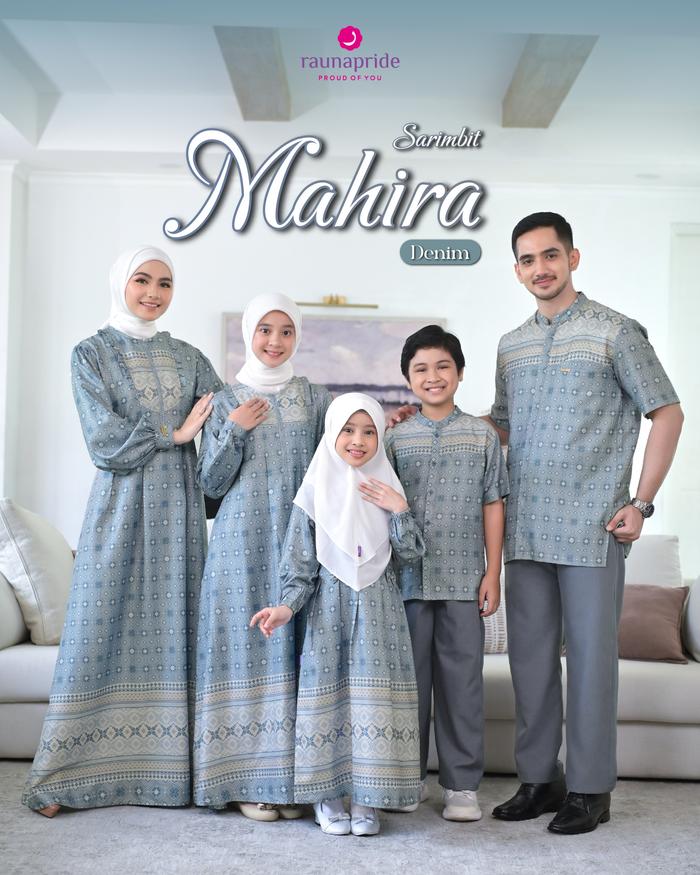 RAUNA SARIMBIT  MAHIRA  TERBARU SARIMBIT LEBARAN 2026 FAMILY SET SARIMBIT TERBARU 2026