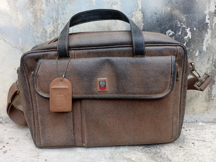 Tas Selempang Kulit Solidex Jadul