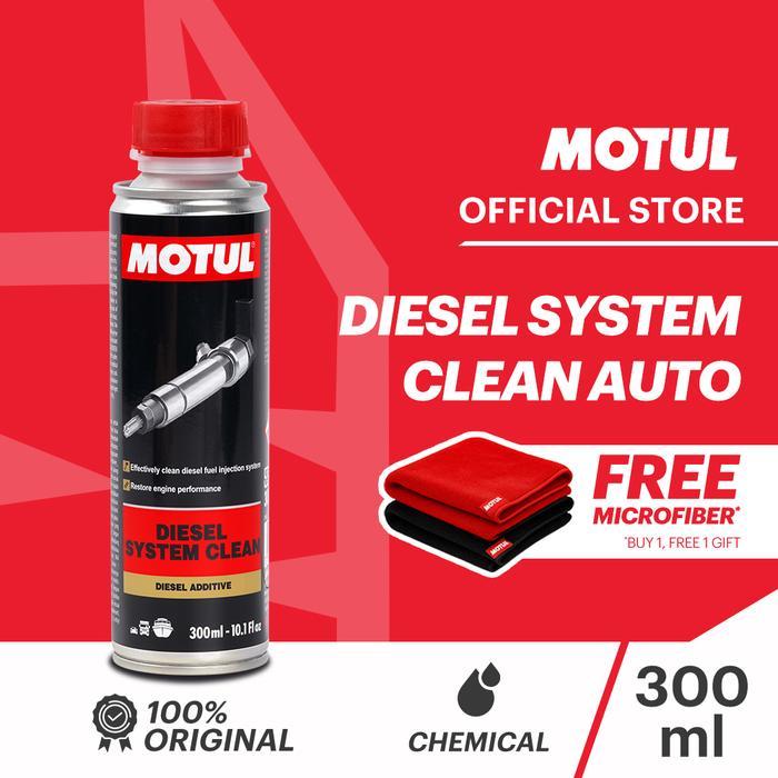 MOTUL DIESEL SYSTEM CLEAN 0.3L - PEMBERSIH SISTEM BAHAN BAKAR DIESEL DAN INJECTOR