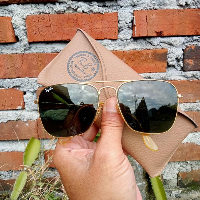 RAYBAN B&L USA ORJINAL CARAVAN SIZE 58.M LENGKAP CES BAWAAN ORJINAL
