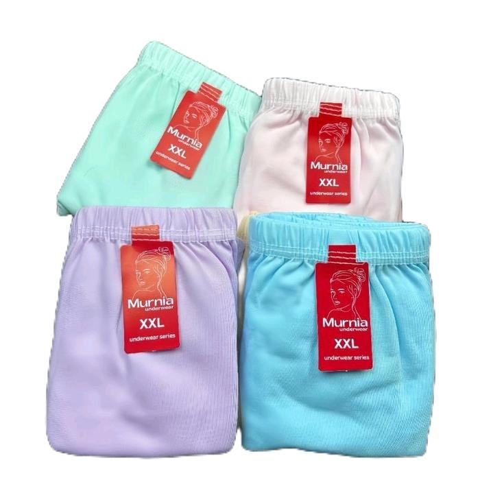 4 PCS CD Celana Dalam Wanita Dewasa Polos/CD Celana Dalam Remaja Andin/Katok Wanita SUPER promo Bagu